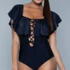 Be Wicked Maricela Flutter One Piece Swimsuit