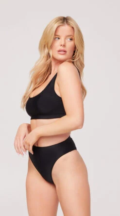 Be Wicked Vera High Waist Bikini Swimsuit -Bikini Essence Sales Store BW 1985 BLACK 1080 Yandy PS05032022