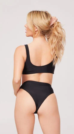 Be Wicked Vera High Waist Bikini Swimsuit -Bikini Essence Sales Store BW 1985 BLACK 1101 Yandy PS05032022