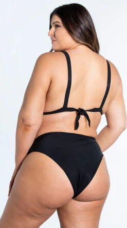 Plus Size San Salvador High Waist Bikini -Bikini Essence Sales Store ES 6595X BLK 9 YANDY PS02172022