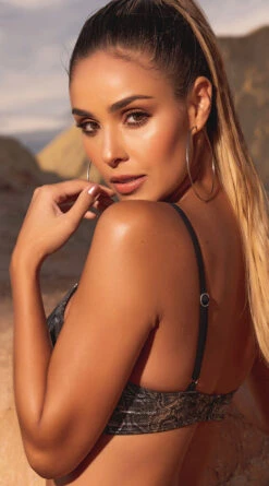 Yandy Boa Constrictor Bikini Top -Bikini Essence Sales Store EY 4155T TOP SWIM EDITORIALS 2020 71