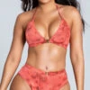 Yandy Can't Dye My Love Bikini Bottom -Bikini Essence Sales Store EY 4166T 4166B ORANGE PS01282020 1