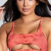 Yandy Dye Candy Underboob Bikini Top -Bikini Essence Sales Store EY 4167T TOP ORANGE PS01282020 3