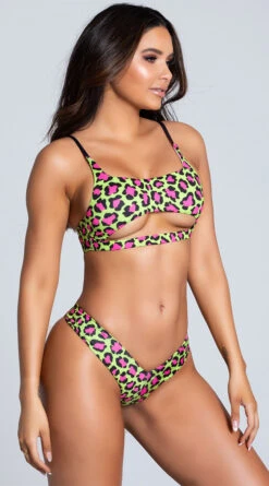 Yandy Moves Like Jaguar Bikini Bottom -Bikini Essence Sales Store EY 4171T 4171B GREEN PS01282020 4