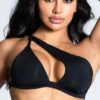Yandy I Can Sea Clearly Now Cross Bikini Top -Bikini Essence Sales Store EY 4212T TOP BLACK 3 PS12172020