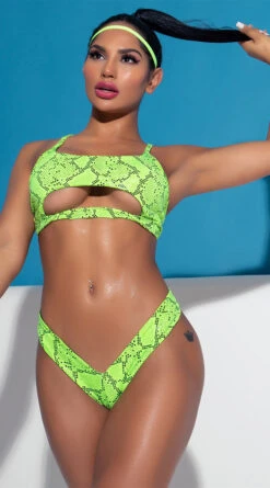 Yandy Craving Cobra Bikini Bottom -Bikini Essence Sales Store EY 4214T 4214B PS12182020 EDS 178