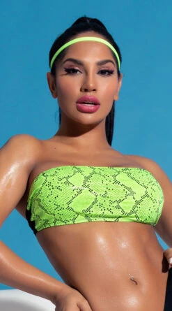 Yandy Snake Around Bandeau Top -Bikini Essence Sales Store EY 4216T TOP PS12182020 EDS 252