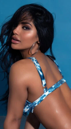 Yandy Dye Hard For Love Triangle Bikini Top -Bikini Essence Sales Store EY 4220T TOP PS12172020 EDS 102