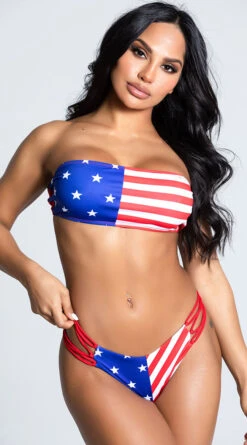 Yandy Pride Or Die Bikini Bottom -Bikini Essence Sales Store EY 4227T 4227B AMERICA 10 PS12172020