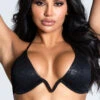 Yandy Glimmer Of Light Bikini Top -Bikini Essence Sales Store EY 4229T TOP BLACK 2 PS12172020