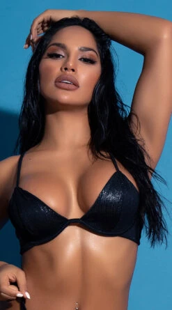 Yandy Metal Heart Bikini Top -Bikini Essence Sales Store EY 4234T TOP PS12182020 EDS 481