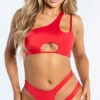 Yandy Double Strapped Bikini Bottom -Bikini Essence Sales Store EY 4322T 4322B RED 1 YANDY PS02172022