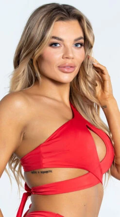 Yandy Wraparound Basic Bikini Top -Bikini Essence Sales Store EY 4324T TOP RED 5 YANDY PS02172022 copy