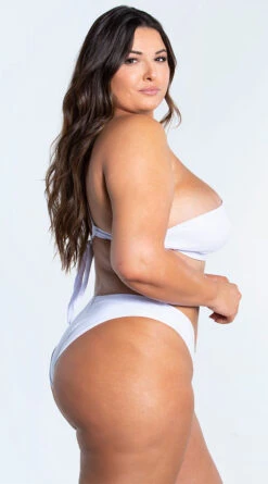 Yandy Plus Size Essential White Basic Bikini Bottom 15 Yandy Plus Size Essential White Basic Bikini Bottom -Bikini Essence Sales Store EY 4329TX 4329BX WHT 4 YANDY PS02172022 copy