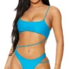 Forplay Bonaire One Piece Swimsuit -Bikini Essence Sales Store FP 441411 teal alt3 lg 2021APR29176