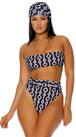 Forplay Barbados Patterned Bikini 8 Forplay Barbados Patterned Bikini -Bikini Essence Sales Store FP 442304 BLKB 4 2022MARCH47755