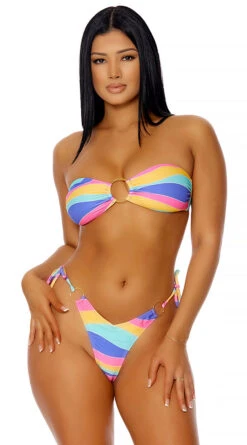 Forplay Antigua Rainbow Thong Bikini -Bikini Essence Sales Store FP 442308 PIT 1 2022MARCH47755