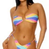 Forplay Antigua Rainbow Thong Bikini -Bikini Essence Sales Store FP 442308 PIT 4 2022MARCH47755
