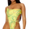 Forplay Turks And Caicos Pineapple One Piece Swimsuit -Bikini Essence Sales Store FP 442309 PIN 4 2022MARCH47755