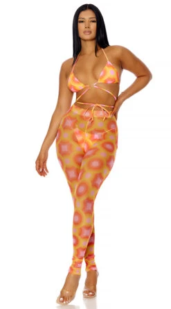 Forplay Got It Covered Colorful Pool Leggings -Bikini Essence Sales Store FP 442323 GRP 3 2022MARCH47755