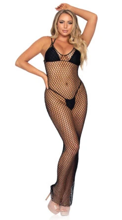 LEG AVENUE Net Ready Maxi Dress -Bikini Essence Sales Store LA 86963 01 001 2021MAR28878