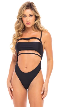 Ibiza Strappy One Piece -Bikini Essence Sales Store OL 88 11240 BK FRONT HR 2020JANSWIM18858