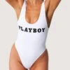 Playboy Classic Edition One Piece Swimsuit -Bikini Essence Sales Store PB EY4348 F 3 2022JUNE48744
